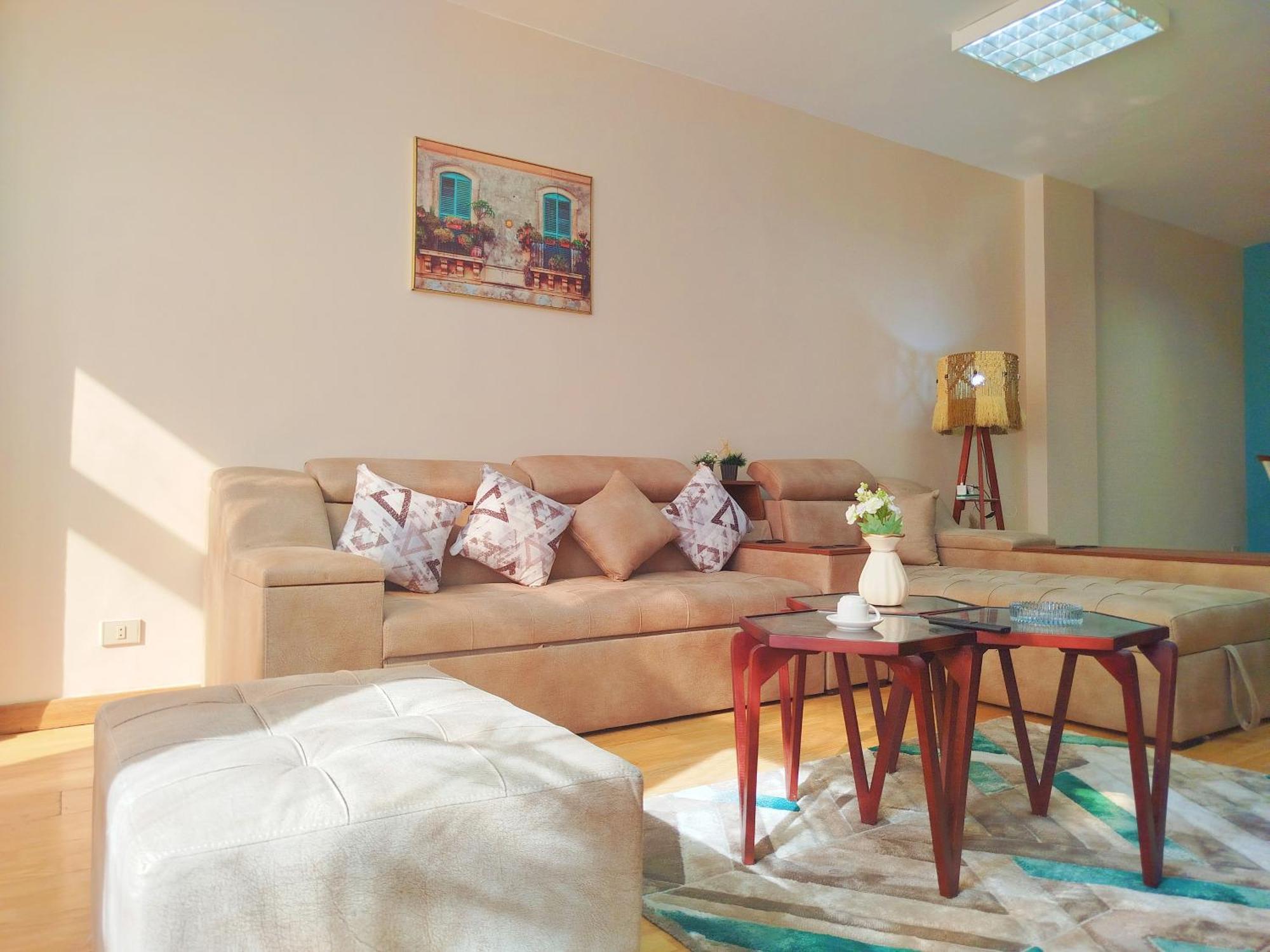 Garden City Apartment In Downtown Káhira Exteriér fotografie